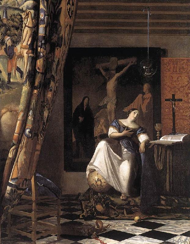 Jan Vermeer The Allegory of the Faith china oil painting image